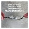 Kleenguard Nemesis, Safety Glasses, Anti-Scratch, Clear Lens, Black Frame 3000354 - alternate 5